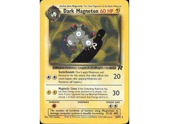 Rare Team Rocket Dark Magneton (28)