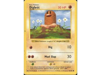 Common Base Set (Shadowless) Diglett