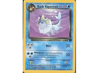 Uncommon Team Rocket Dark Vaporeon