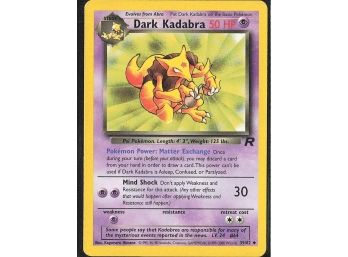 Uncommon Team Rocket Dark Kadabra