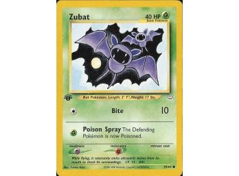 1st Edition Neo Revelation Zubat