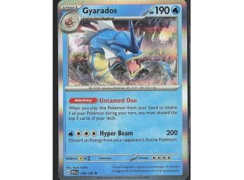 Rare SV: Scarlet & Violet 151 Gyarados