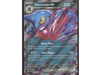 SV01: Scarlet & Violet Base Set Toxicroak Ex