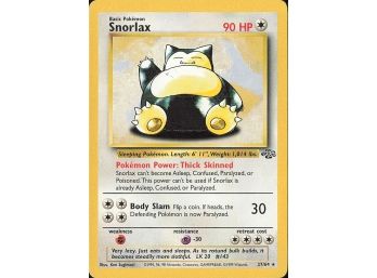 Rare Jungle Snorlax (27)