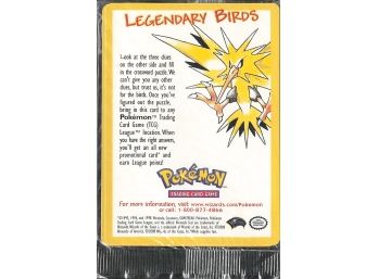 Legendary Birds Sealed Promo