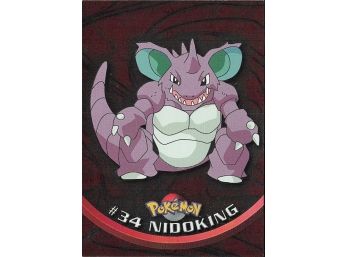 Pokemon Vintage Topps Blue Label Nidoking Holo