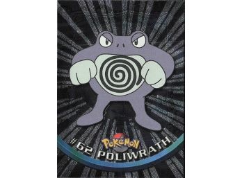 Pokemon Vintage Topps Black Label Poliwrath Holo