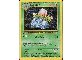 BOOTLEG 1st Edition Holo Base Set Ivysaur