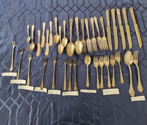 Vintage Hotel & Restaurant Flatware Lot - Astor, Roosevelt, Biltmore, Ye Olde Chop House - Silver Plated