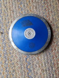Prime Sports 1.6kg Track & Field Discus  Blue Athletic Throwing Equipment