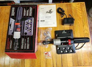 Vintage Craftsman 1/4' Drive Cordless Nut Runner Kit  Model 919.111470 With Box, Case & Manual