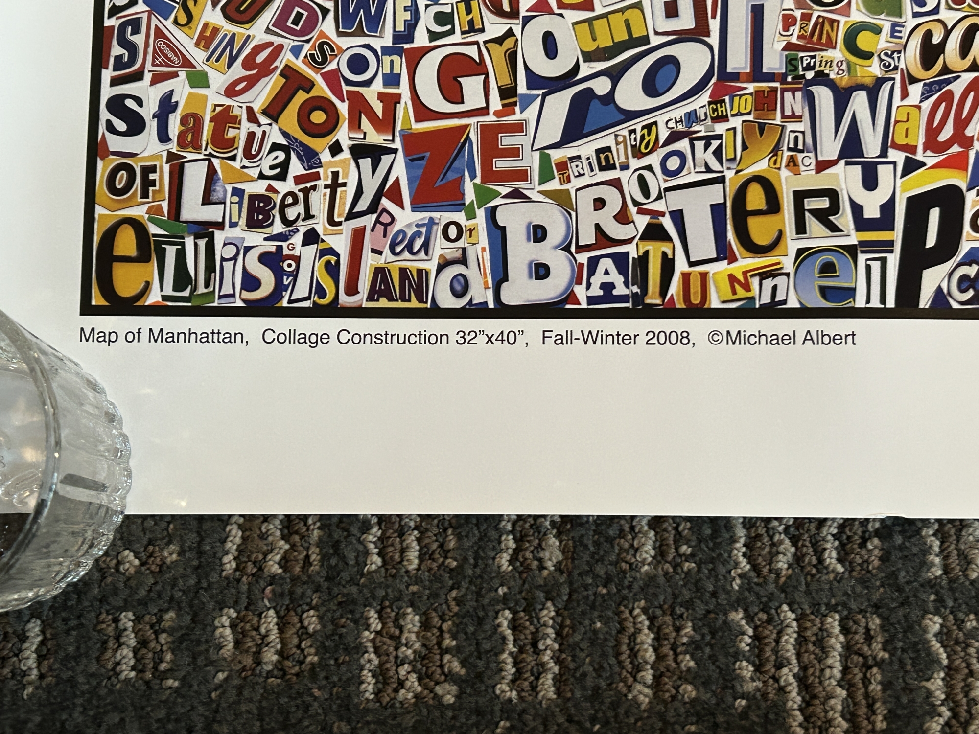 Map Of Manhattan By Michael Albert - 1304 333 3 