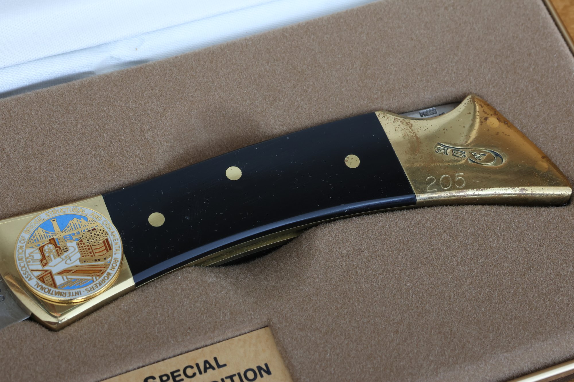 Case 100th Anniversary Iron Workers Folding Knife Limited Edition