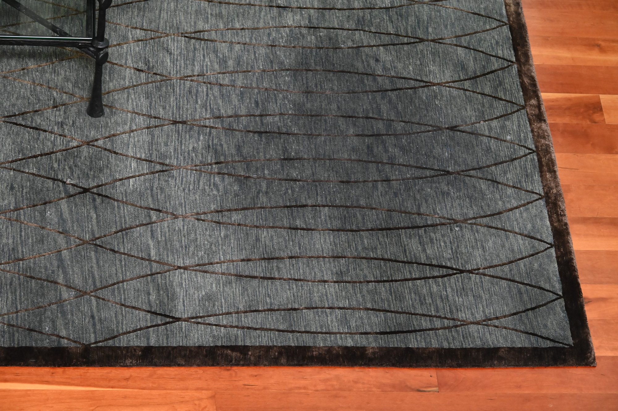 10 X 13.5 Custom Mark Nelson Designs Nepalese Hand-Knotted Wool & Silk ...