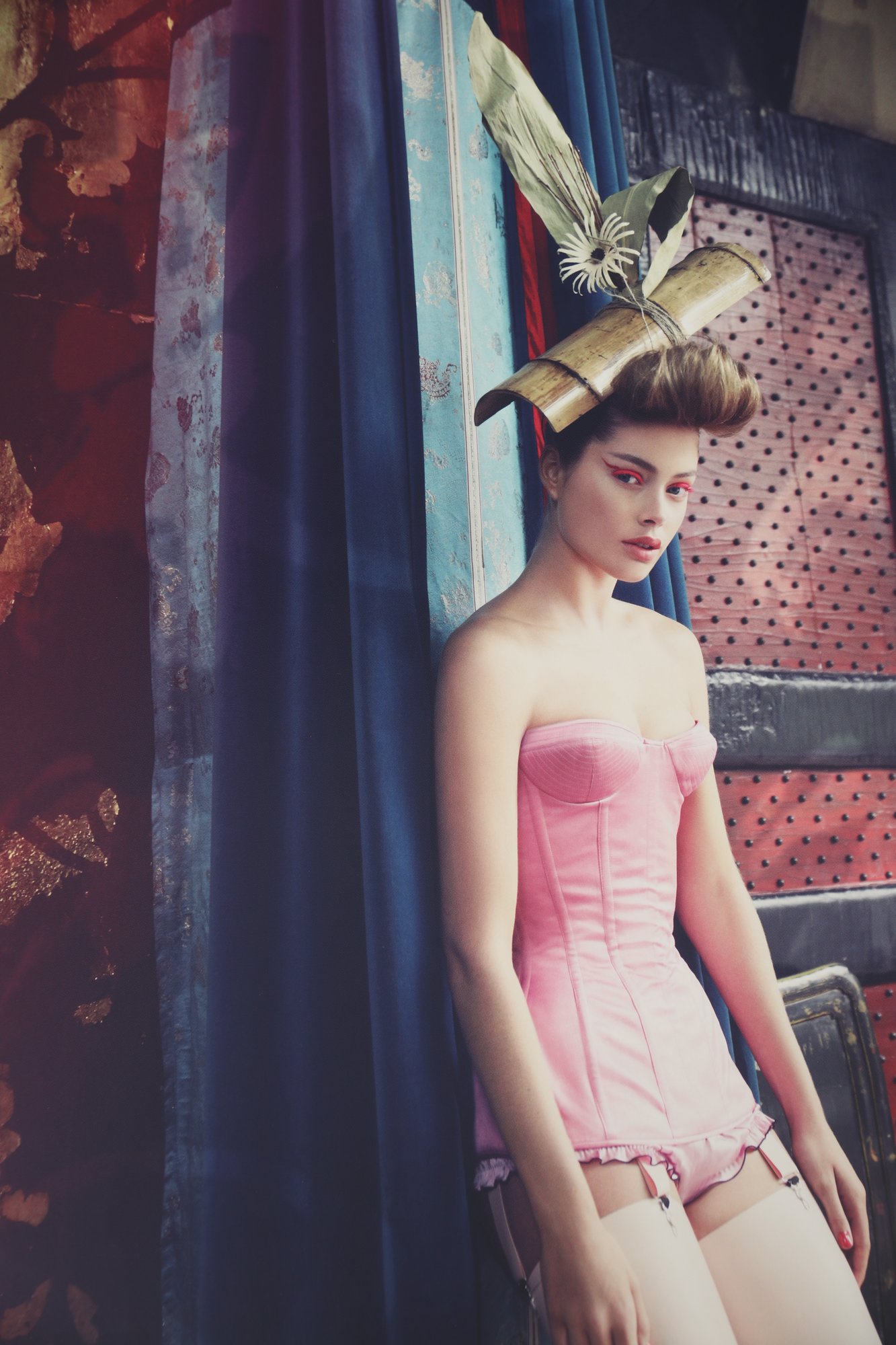 Patrick Demarchelier 2008 Pirelli Calendar Photoshoot Doutzen