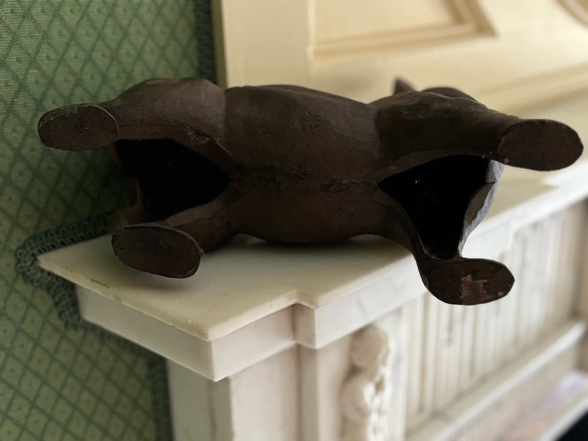 19th Century Cast Iron Rabbit Door Stop 146256