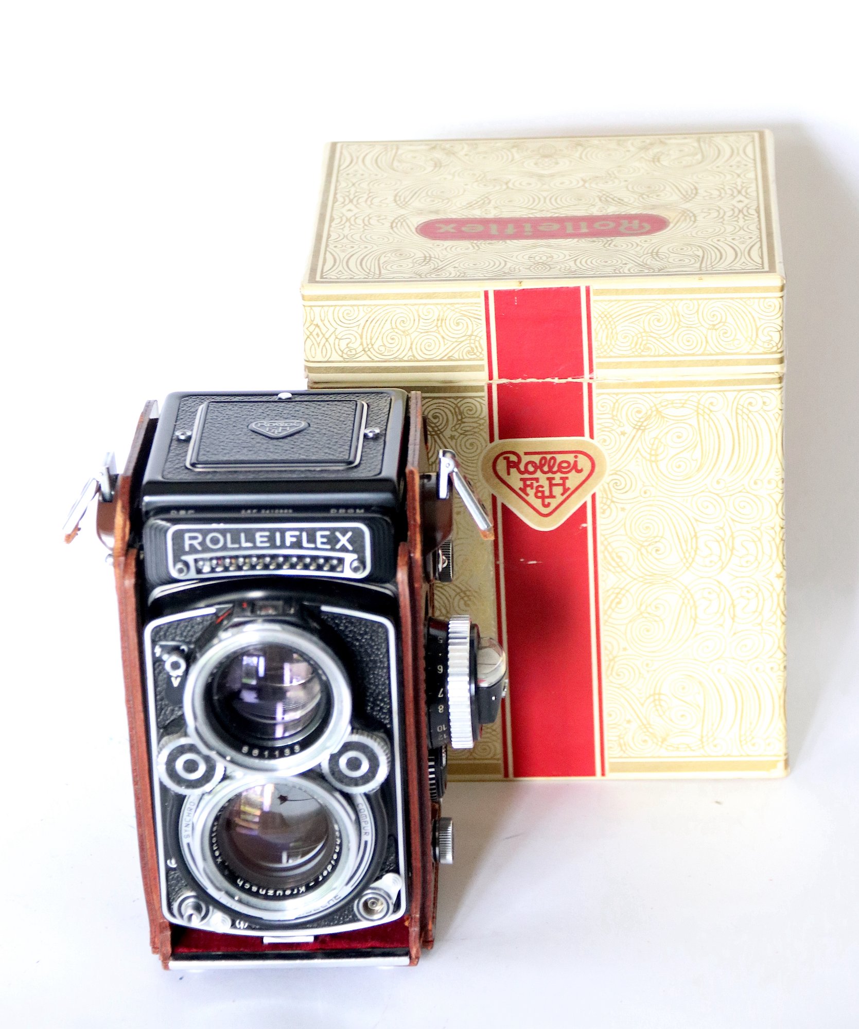 Rolleiflex Xenotar 2.8F Camera Rollei 80mm 2.8C | TLR Film 2.8D 