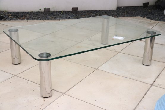 Marco Zanuso 'Marcuso' Coffee Table For Zanotta, Signed, C. 1965