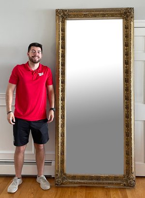 Giant Gold Frame 19th Century Mirror