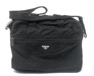 Prada Black Nylon Satchel