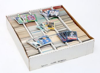 Assorted MLB Trading Cards (80s & 90s)