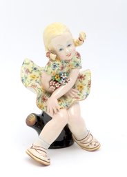 Mid Century Italian Porcelain Figurine