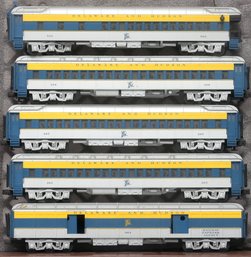 5 Delaware And Hudson  O-gauge Train Cars