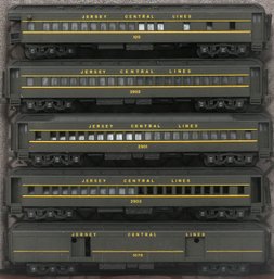 5 Jersey Central Lines O-gauge Trains