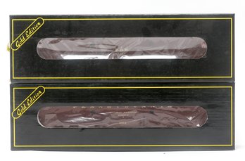 2 Weaver Penn. RR O-gauge Gold Edition Baggage/mail Car Train Cars