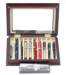 14pc. Montefiore  Pen Set W/case (8Hx11.5W2H)