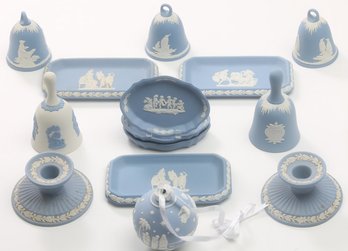Blue Wedgwood Jasper-ware