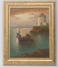 Starting The Day Oil Painting