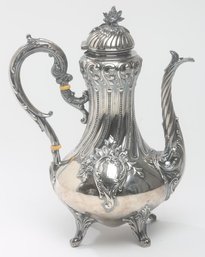 European Silver Plated Coffee Pot
