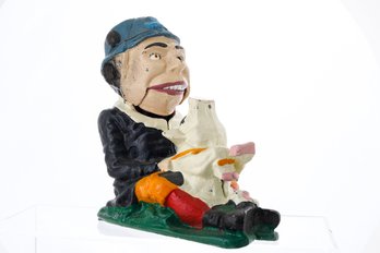 Cast Iron Paddy & The Pig Mechanical Bank.