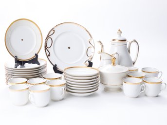 Haviland Gold Bone China Tea Service