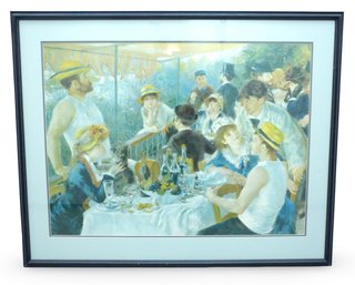 Pierre-Auguste Renoir (French, 1841-1991) Print - 'Luncheon Of The Boating Party'