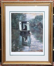 Claude Monet Lithograph With COA