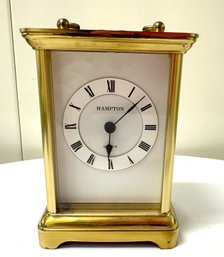 Hampton Desk Clock, Battery Operated
