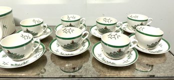 Set Of Spode Christmas Dinnerware