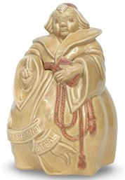 Vintage Friar Tuck Cookie Jar Thou Shall Not Steal