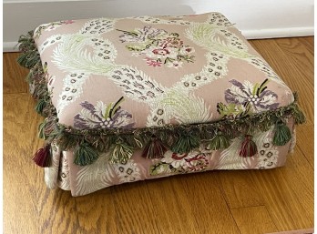 Custom Covered Foot Stool