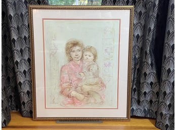 Edna Hibel Lithograph