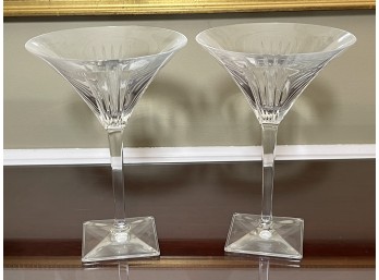 Waterford Martini Glasses