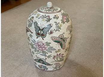 Butterfly Lidded Jar