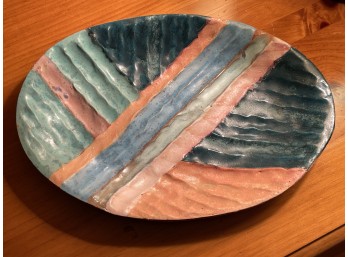 Clay Pottery Centerpiece Bowl