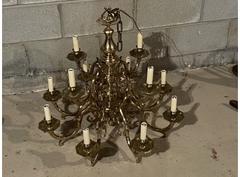 Brass Chandelier