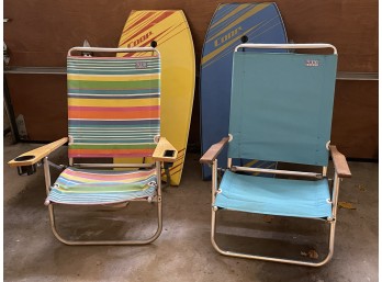Beach Chairs & Boogie Boards