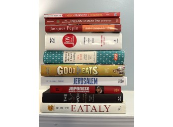 Set Of 10 Cookbooks (Includes 'How To Eataly')