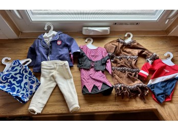 Collection Of American Girl Doll Clothing (Includes Team 'USA' Leotard)