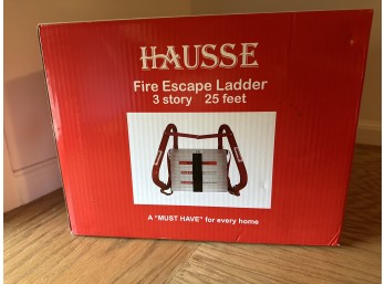 Hausse Fire Escape Ladder - 3 Story/25 Feet (Box Opened)